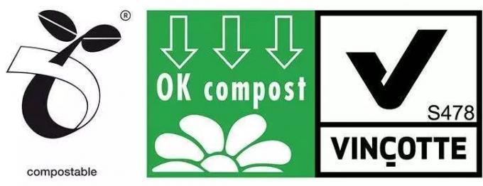 Sacs d'emballage compostables imprimés CTP 4